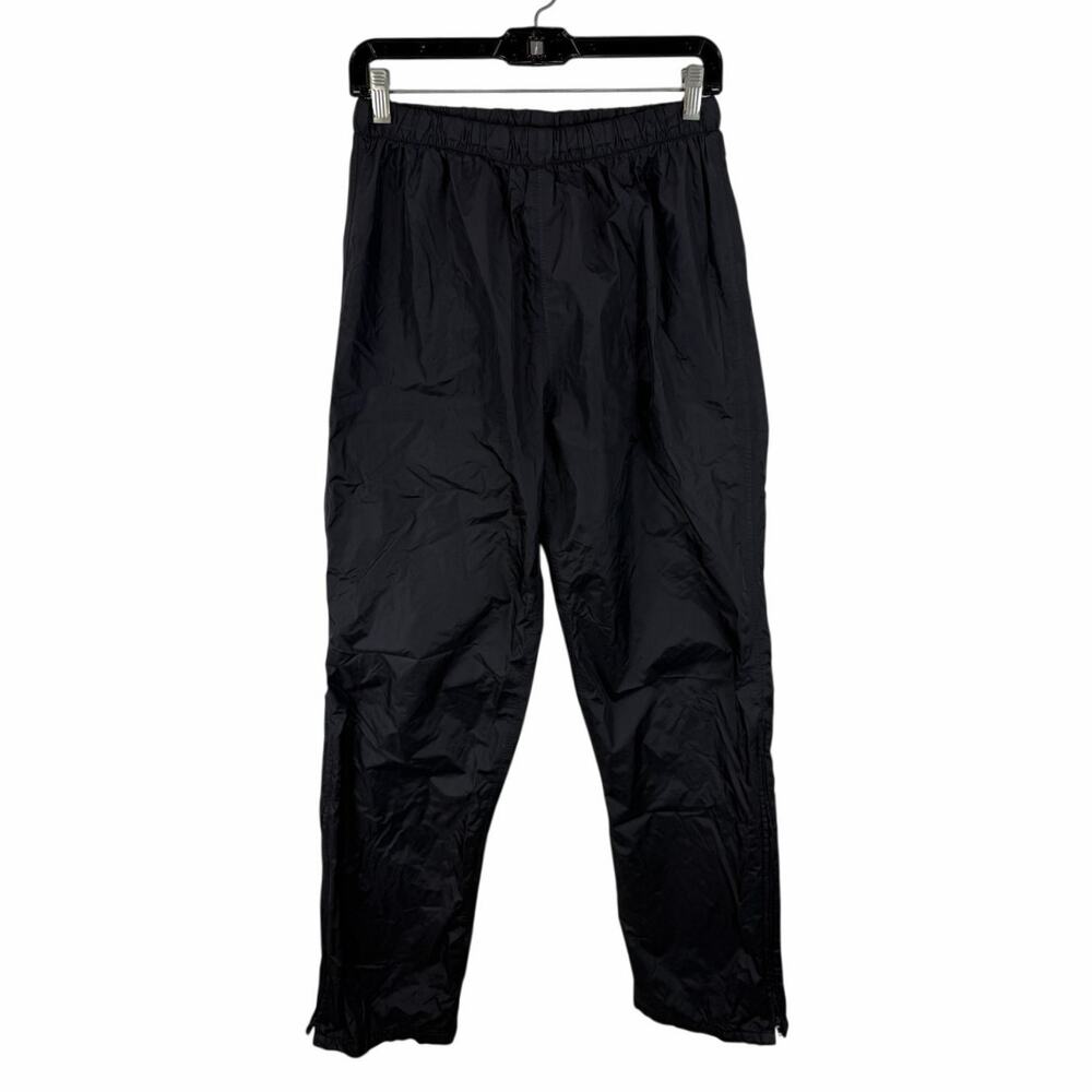 REI Gore-Tex Pull On Rain Pants Black Size Medium Tall